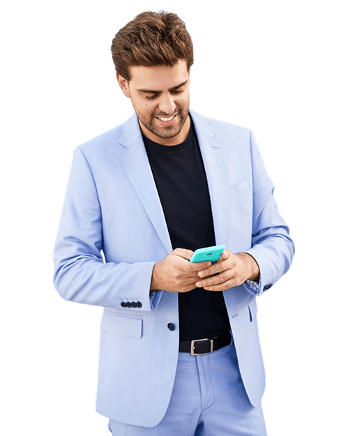 Azure Slim Suit Image